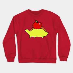 Apple Stegosaurus Crewneck Sweatshirt